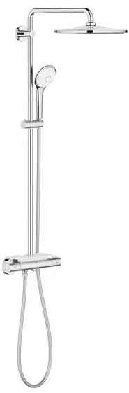 Grohe Euphoria 310 duschsystem med väggtermostat, krom