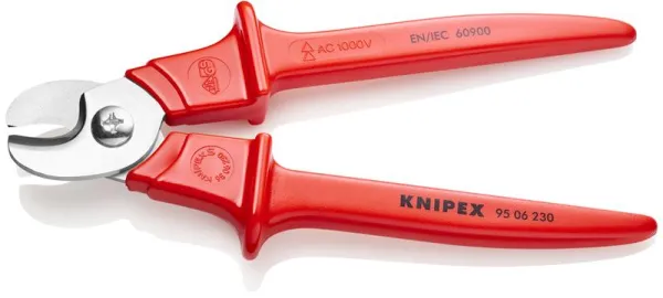 Knipex Kabelsax grepp insprutad med plast isolerad, insprutad med plast, VDE-godkänd 230 mm