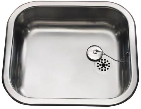 Intra Juvel köksvask K400 400 x 340 mm rostfritt stål, inklusive propp