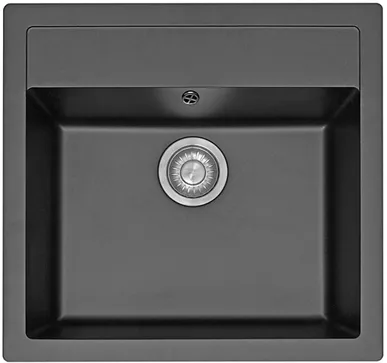 Franke Tectonite Diskho, 560x530 mm, Grafitmetallisk