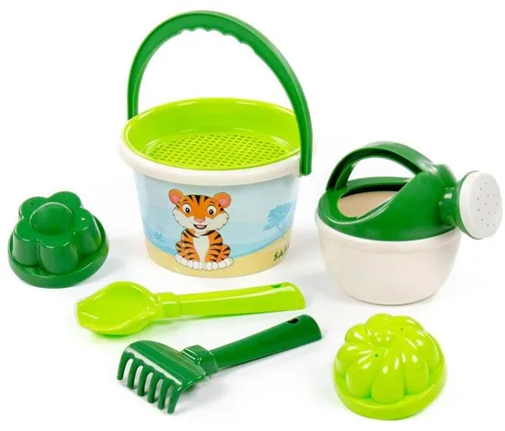 Cavallino Toys Cavallino strandset Safari 7 delar.