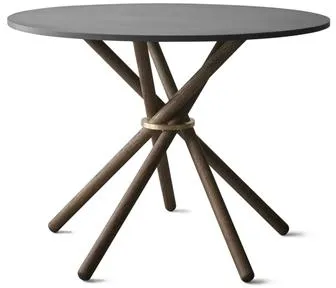 Eberhart Hector 105 Matbord Mörk cement/Mörk ek
