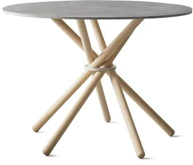 Eberhart Hector 105 Matbord Ljus Cement/Ljus Ek