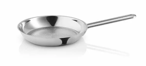 Eva Solo Stekpanna Ø 24 cm - Rostfritt stål våfflad