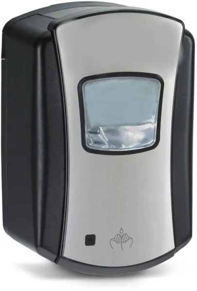 Utgående modell: Pristine, tvåldispenser med sensor, LTX, svart/krom, 700 ml