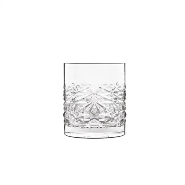 Luigi Bormioli Mixology Textures Vatten-/Whiskyglas 38 cl - 4 st.
